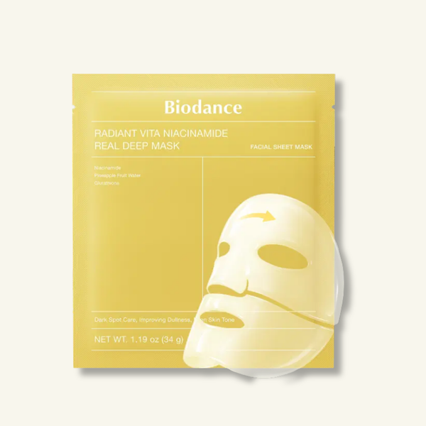 BIODANCE | Radiant Vita Niacinamide Real Deep Mask