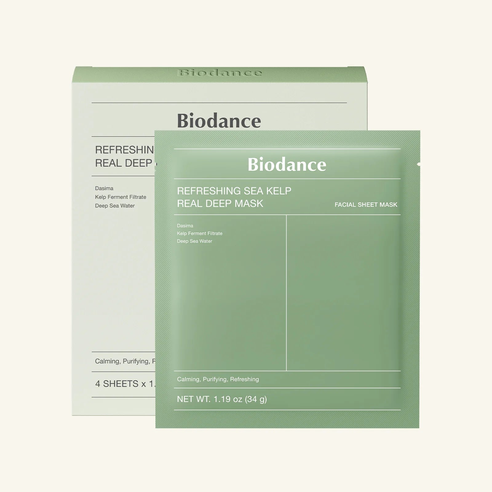 BIODANCE | Refreshing Sea Kelp Real Deep Mask