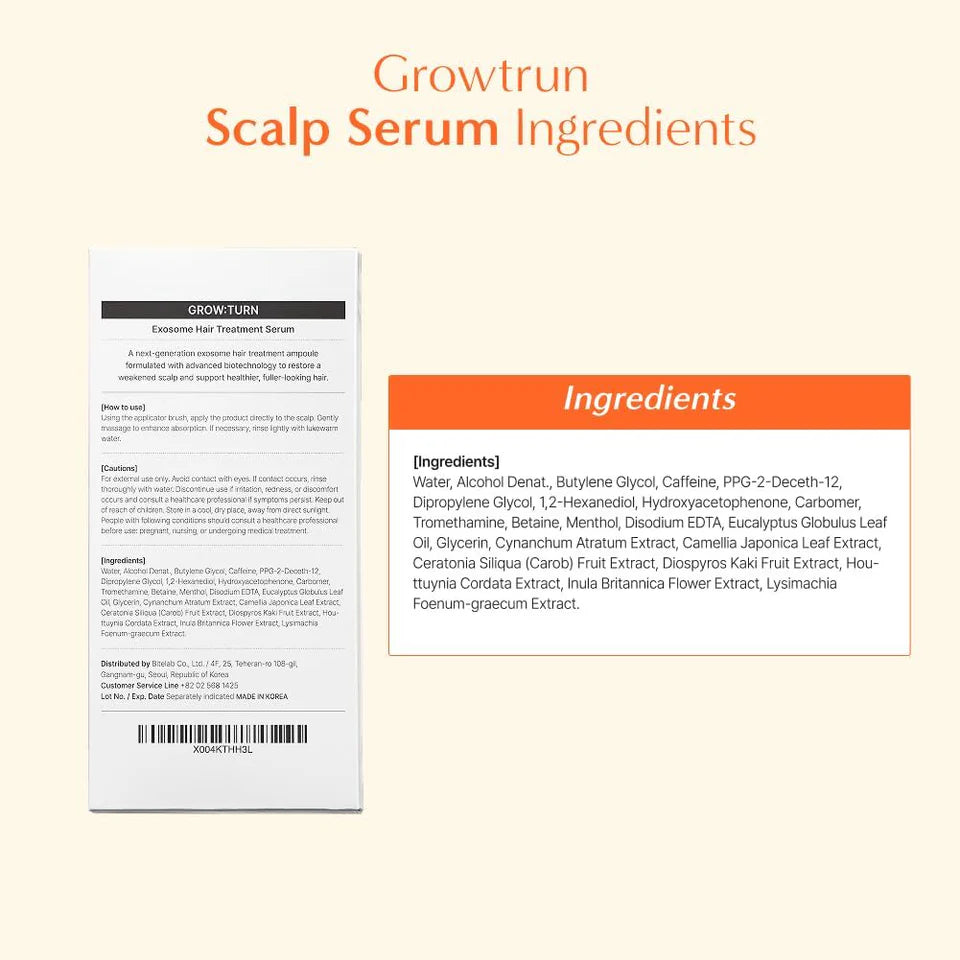 LILYEVE | Grow: Turn Exosome Brush Ampoule Set (100 ml + 30 ml gratis)