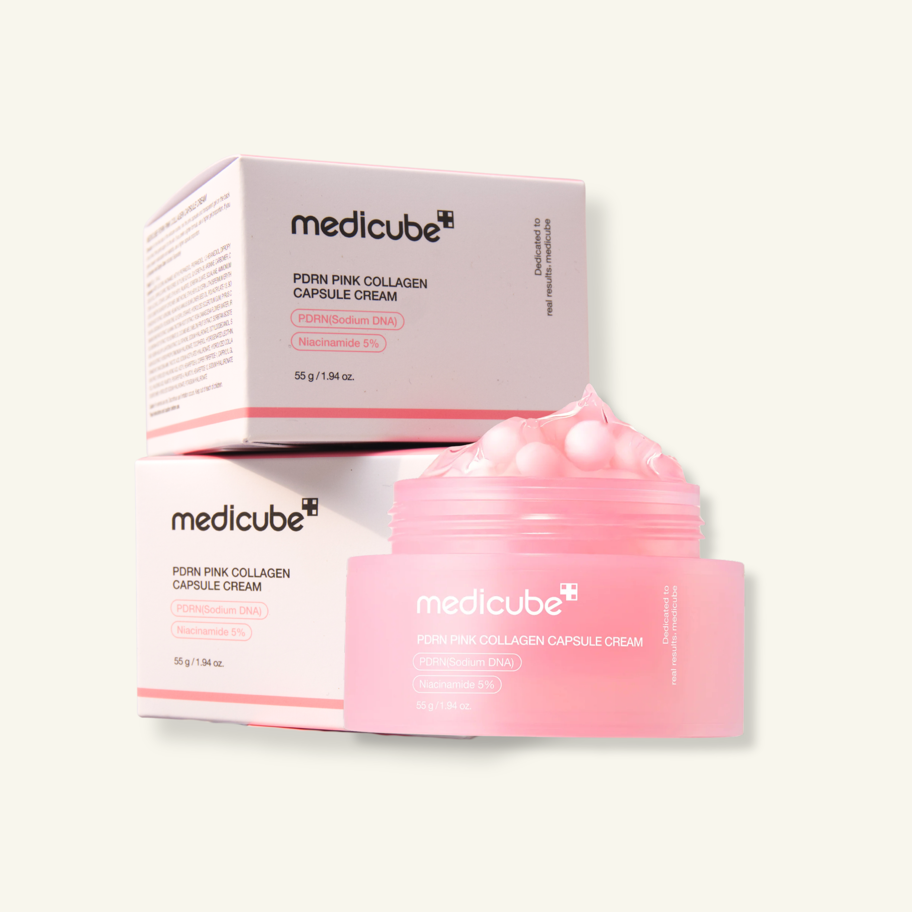 MEDICUBE | PDRN Pink Collagen Capsule Cream 55 g