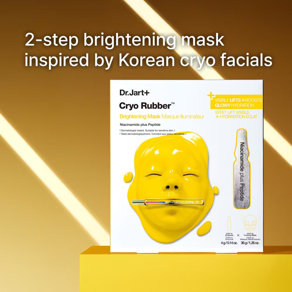 Dr. Jart+ | Cryo Rubber™ Brightening Hydrogel Mask with Niacinamide