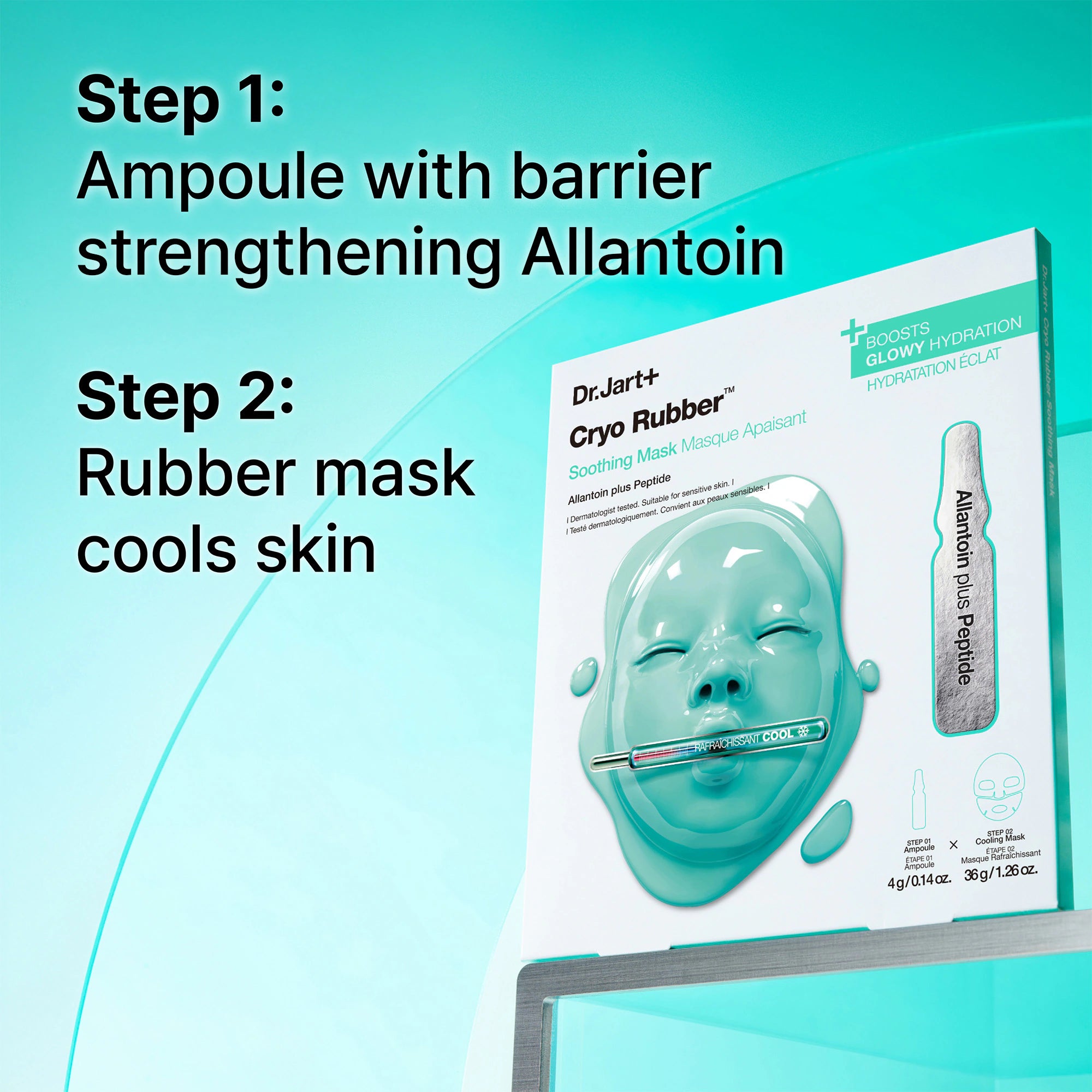 Dr. Jart+ | Cryo Rubber™ Soothing Hydrogel Mask with Allantoin