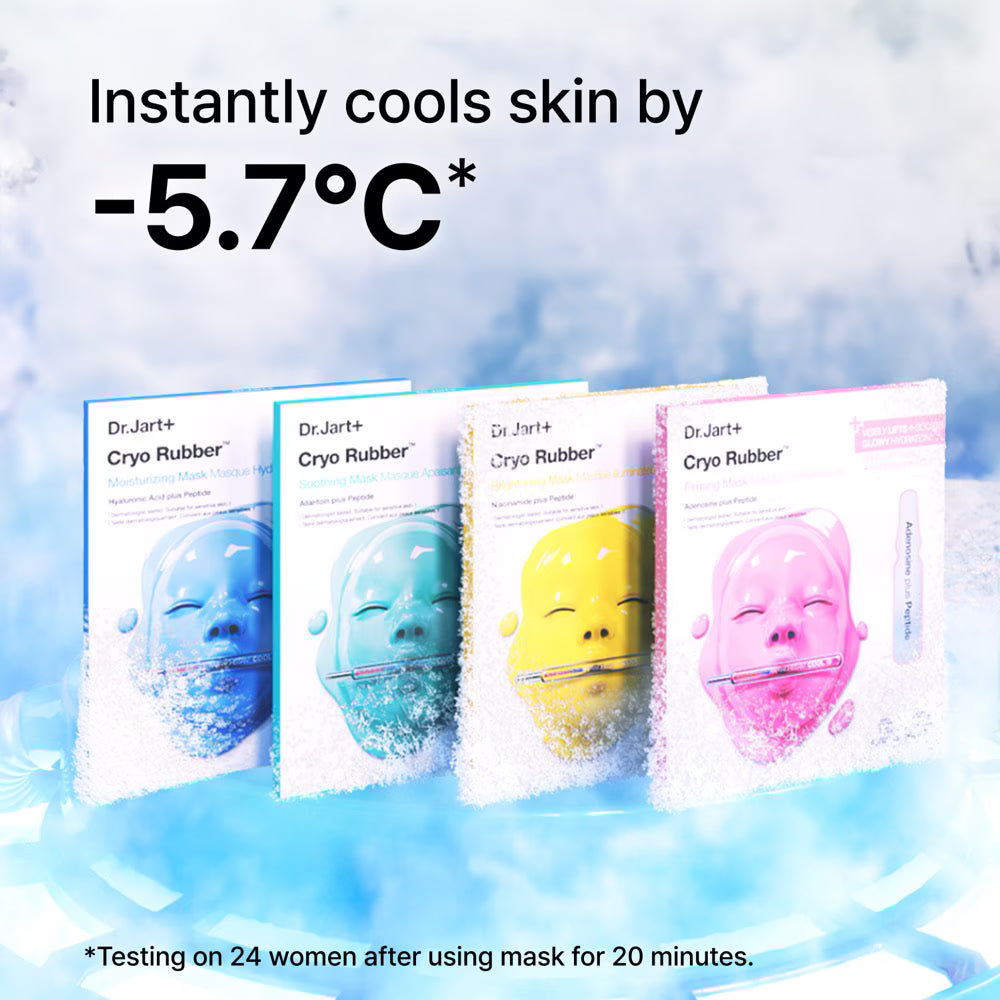 Dr. Jart+ | Cryo Rubber™ Moisturizing Hydrogel Mask with Hyaluronic Acid