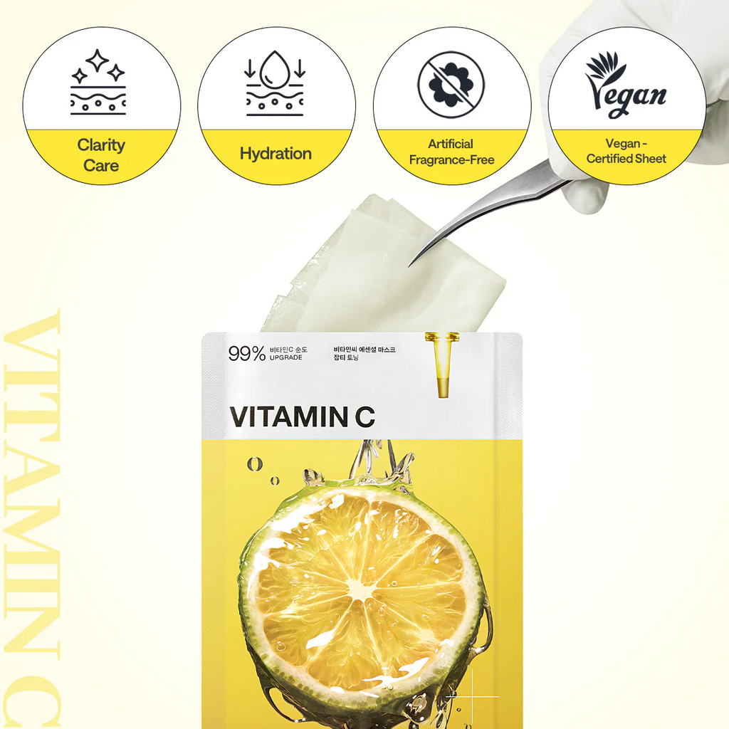 MEDIHEAL | Vitamin C Essential Mask Clear Toning