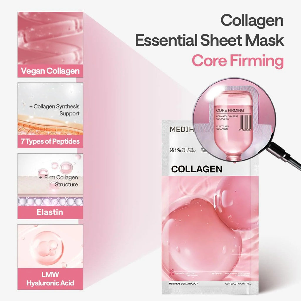 MEDIHEAL | Collagen Essential Mask Core Firming