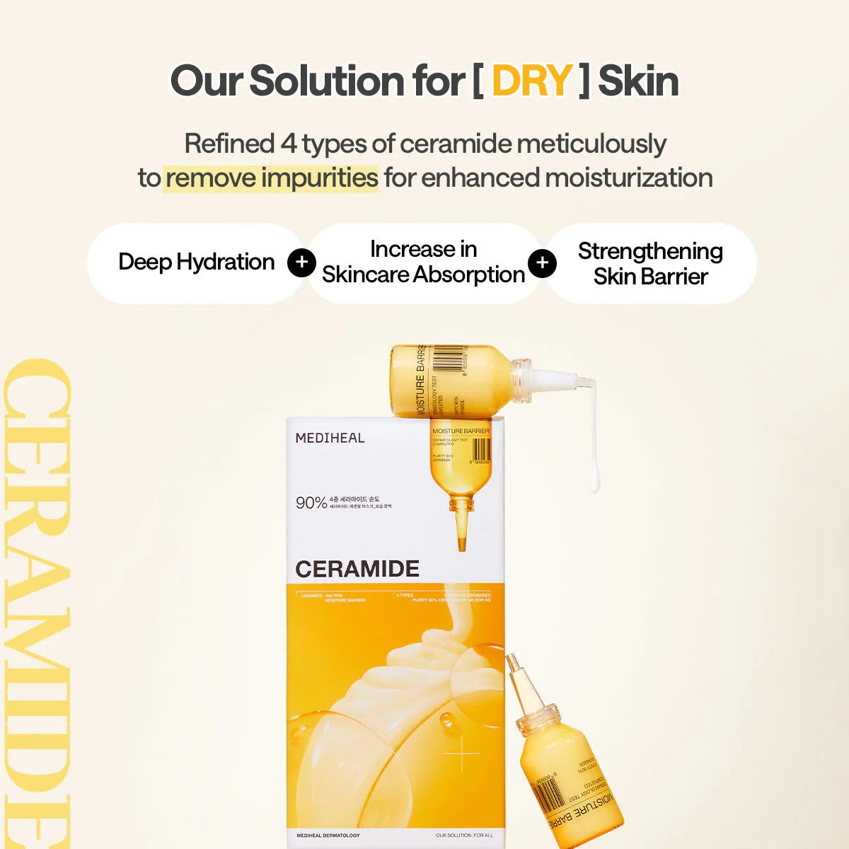 MEDIHEAL | Ceramide Essential Mask Moisture Barrier