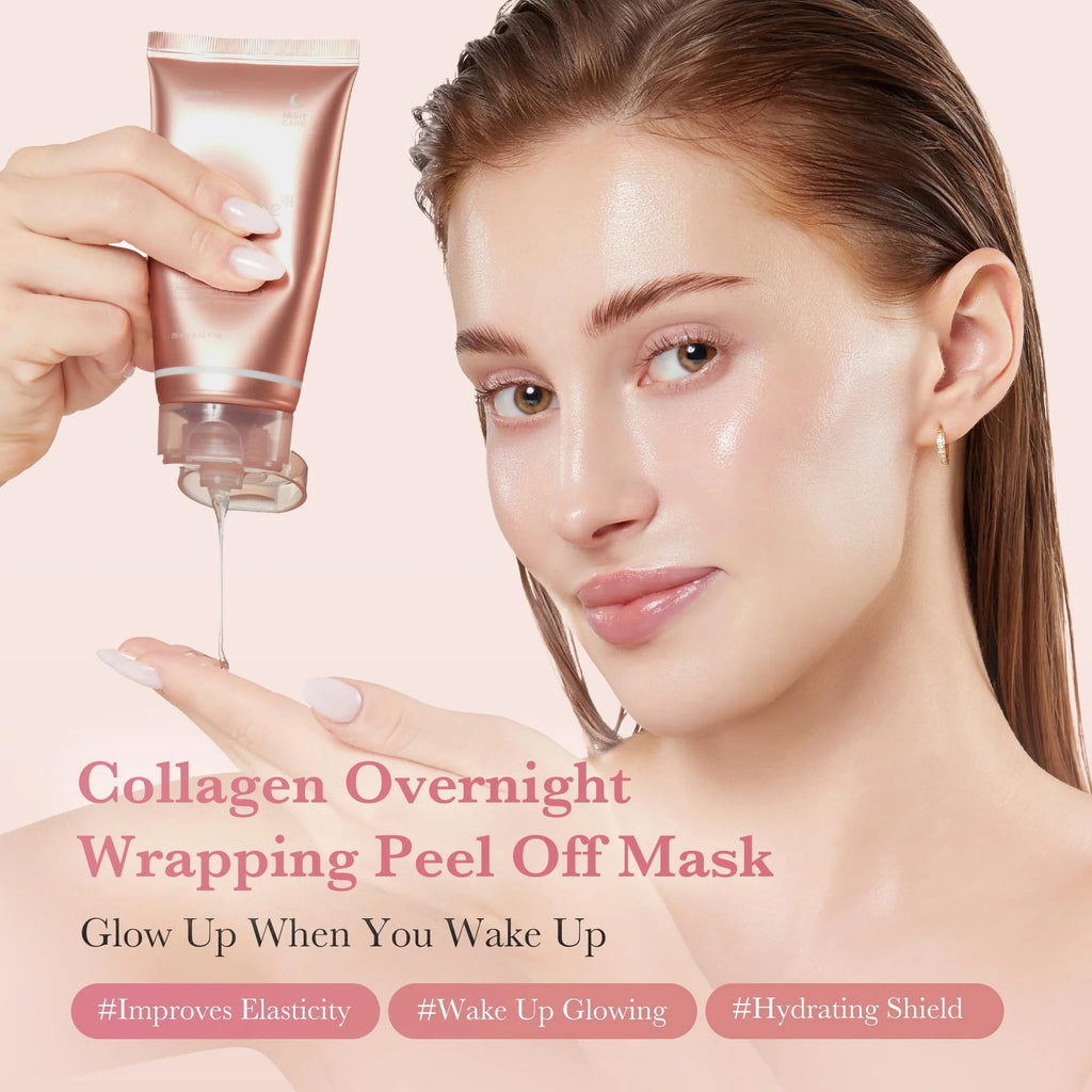 MEDICUBE | Collagen Night Wrapping Mask 75ml Limited Set (+Jelly Brush)