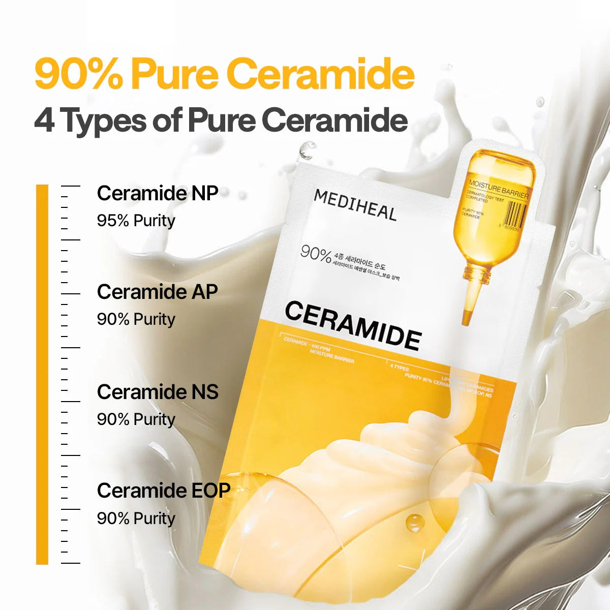 MEDIHEAL | Ceramide Essential Mask Moisture Barrier
