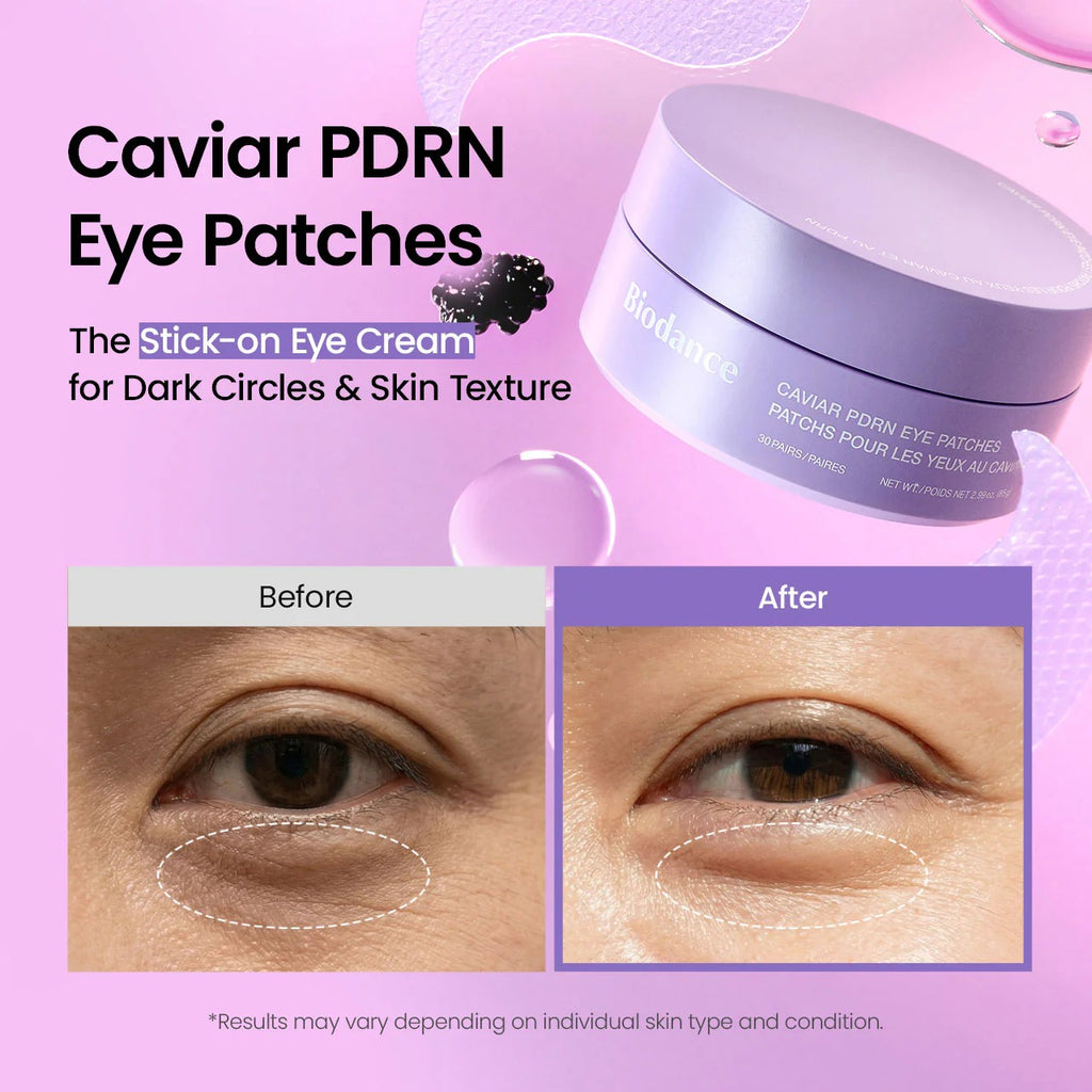 BIODANCE | Eye Patch Caviar PDRN (30 Pares)