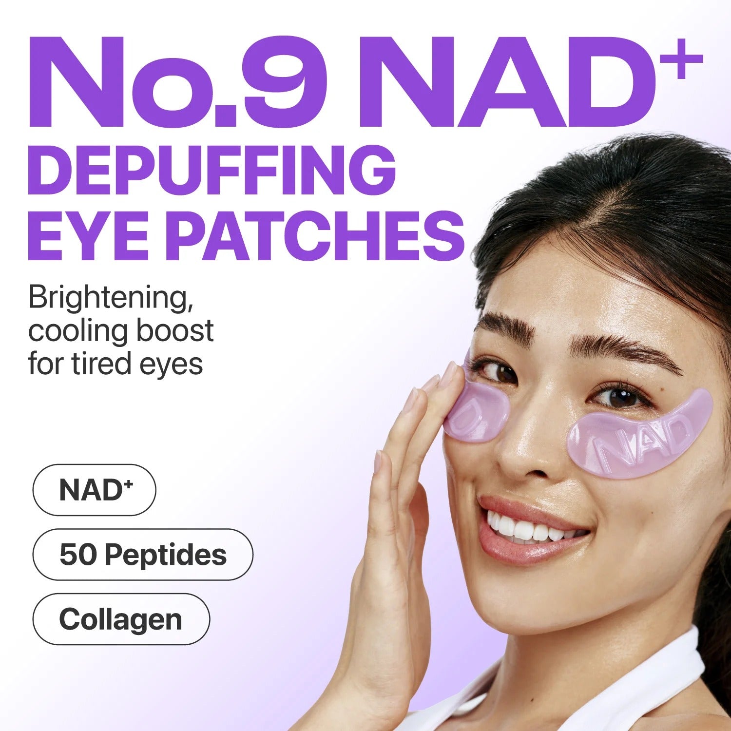 NUMBUZIN | No.9 NAD+ Collagen Under Eye Patches (1 Par)