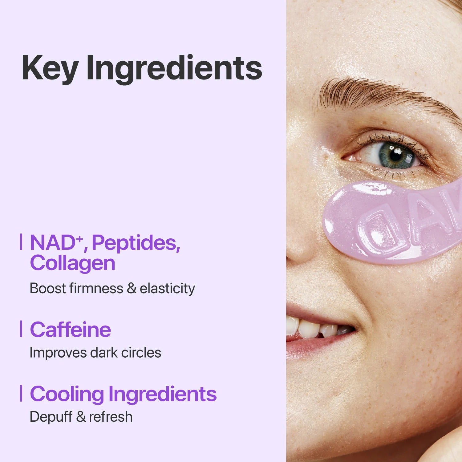 NUMBUZIN | No.9 NAD+ Collagen Under Eye Patches (1 Par)
