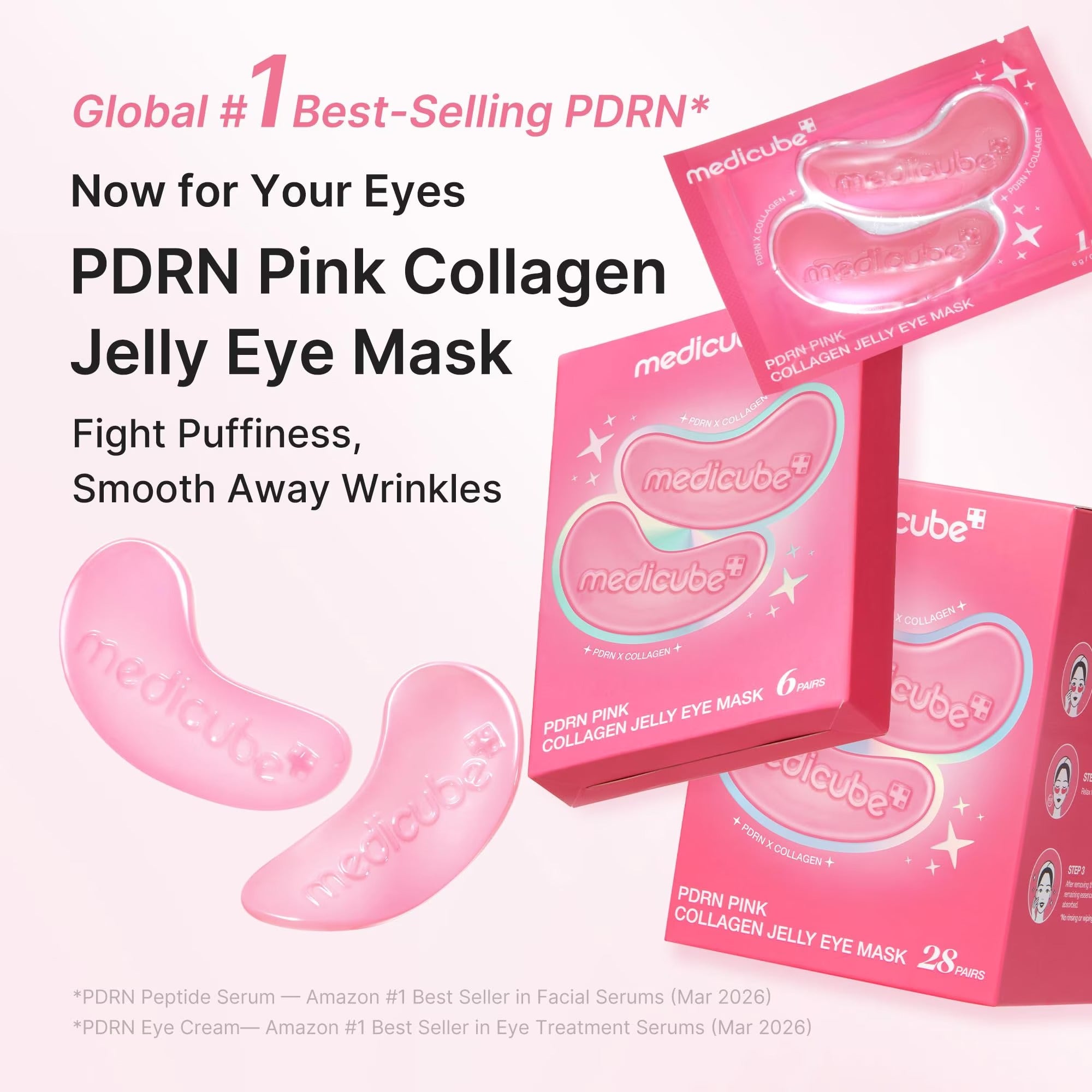 MEDICUBE | PDRN Pink Collagen Jelly Eye Mask