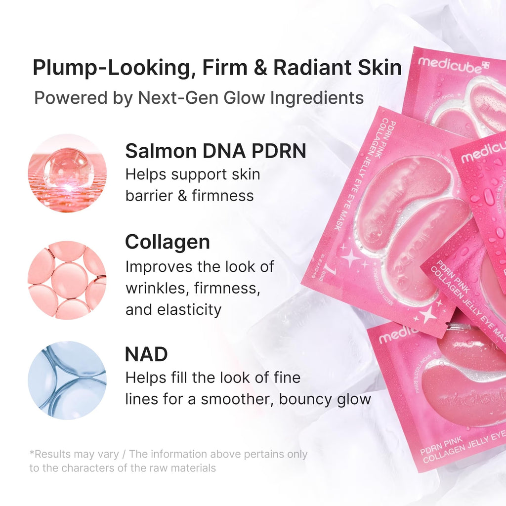 MEDICUBE | PDRN Pink Collagen Jelly Eye Mask