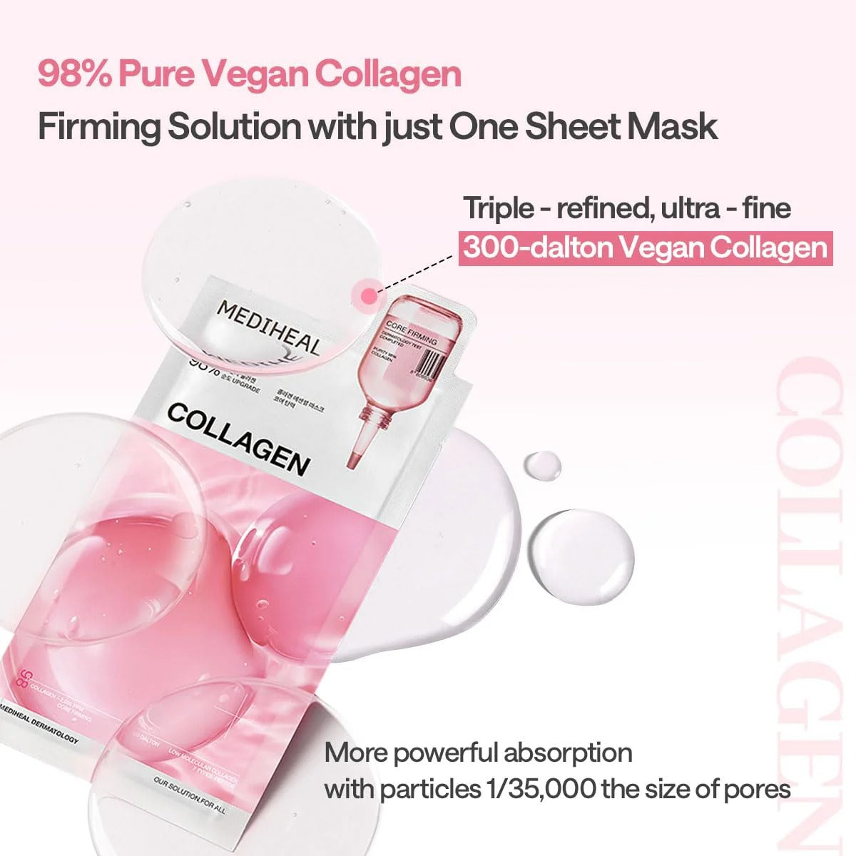 MEDIHEAL | Collagen Essential Mask Core Firming