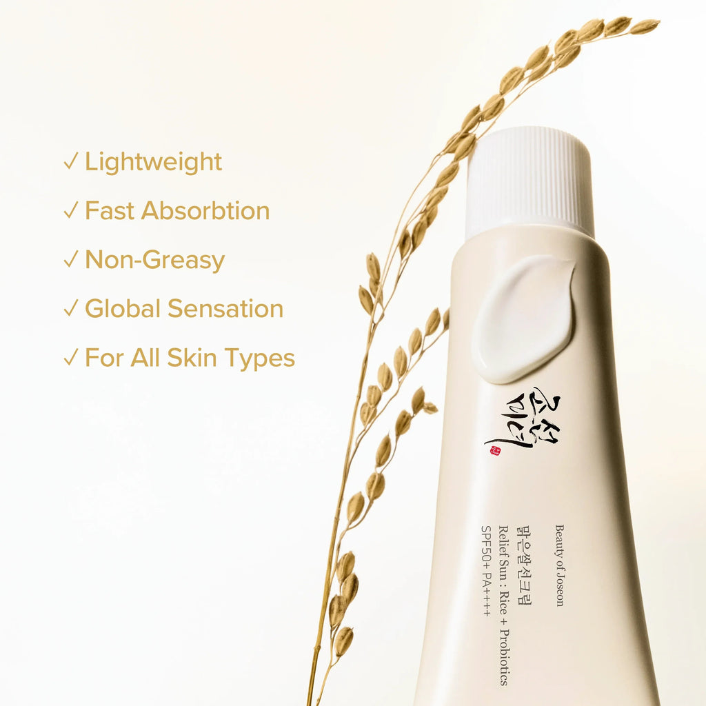 Beauty of Joseon Relief Sun | Rice + Probiotics SPF50+ PA++++
